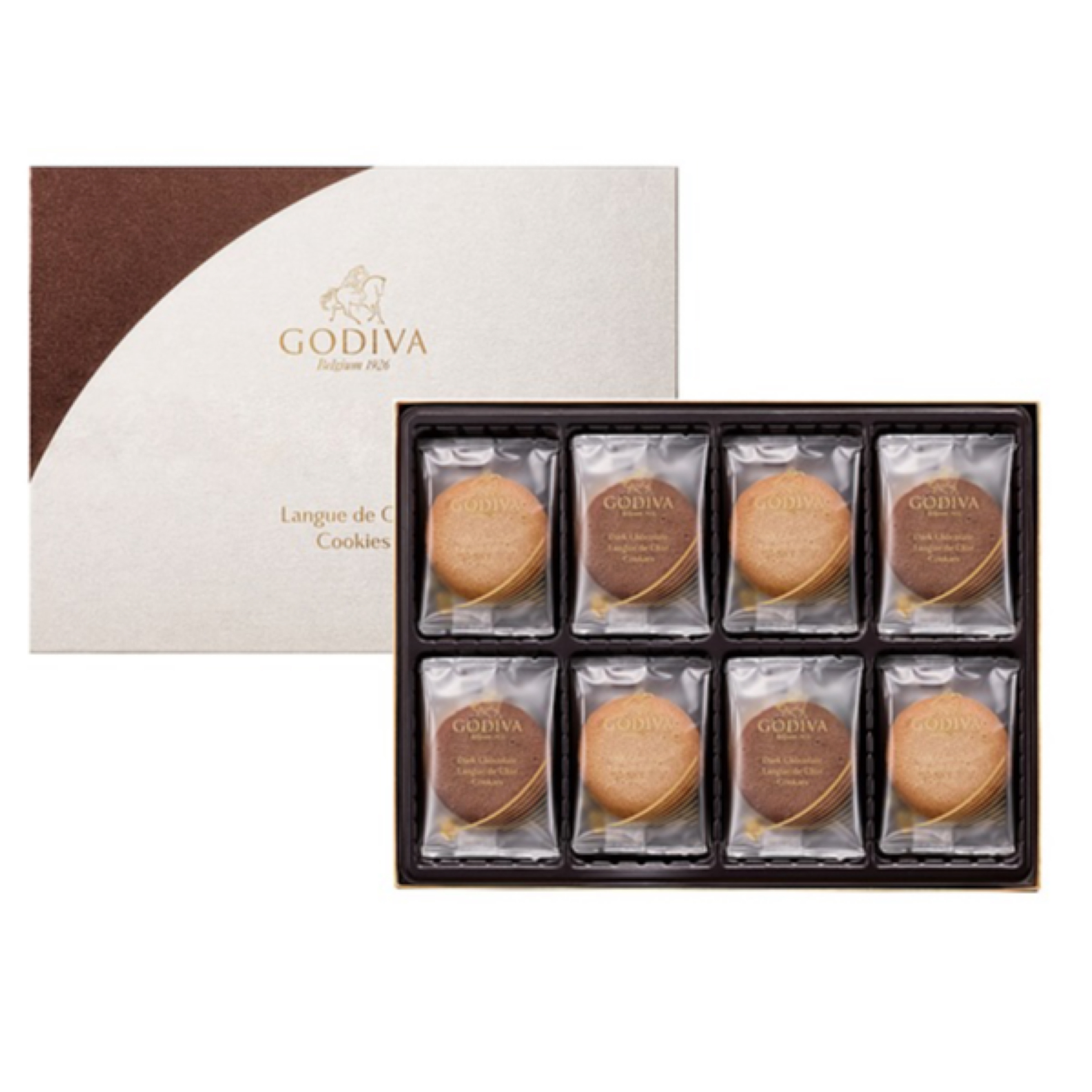 Godiva｜牛奶朱古力餅乾詰合