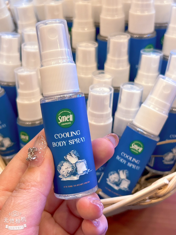 泰國 Smell 夏天冰涼身體噴霧 20ml｜瞬間降溫噴霧、清爽不黏、便攜涼感