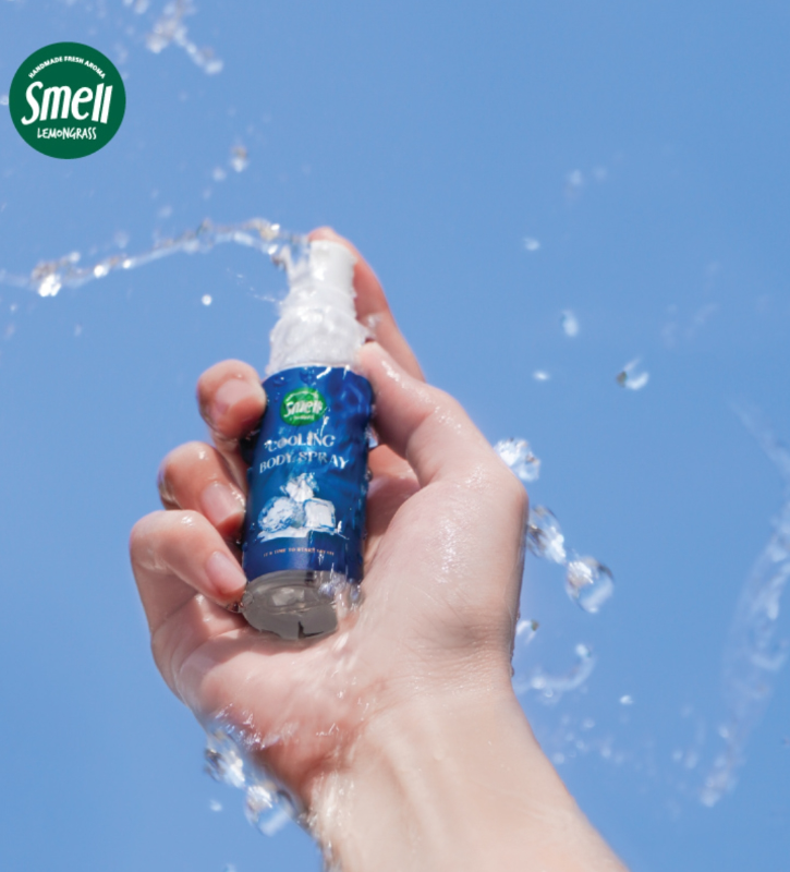 泰國 Smell 夏天冰涼身體噴霧 20ml｜瞬間降溫噴霧、清爽不黏、便攜涼感