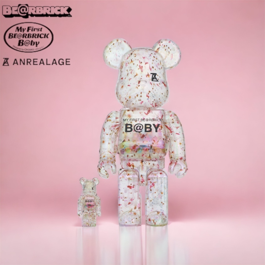 Bearbrick 400% 100% B@BY ANREALAGE