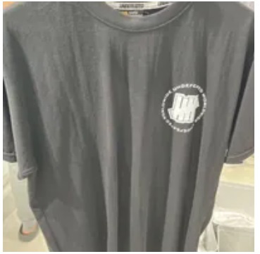 [S] MODERNWORKS UNDEFEATED SHORT SLEEVE T-SHIRT,BLACK, UDFBTS014-BK [FINAL SALE] (SMW92)