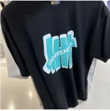 [S] MODERNWORKS UNDEFEATED GRIMACE LOGO SHORT SLEEVE TEE,BLACK, UDFBTS025-BK [FINAL SALE] (SMW111)