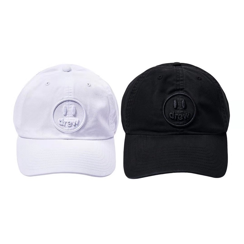 Drew House Mascot Dad Cap 笑臉 老帽 遮陽 棒球帽 情侶【DH08】