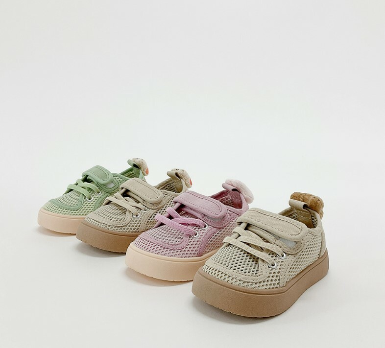 Dot to Dot 玩偶人物系列-果凍膠軟底網格休閒鞋