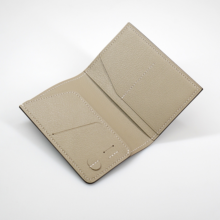 Passport Holder【 Sandstone Beige 】Italian Goatskin Small Accessories