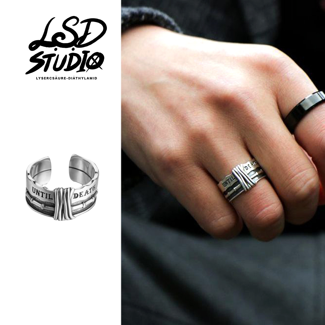 【ACCY041】Until Death開口設計戒指
