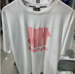 [S] MODERNWORKS UNDEFEATED SHORT SLEEVE T-SHIRT,PINK, UDFBTS021-PK [FINAL SALE] (SMW117)