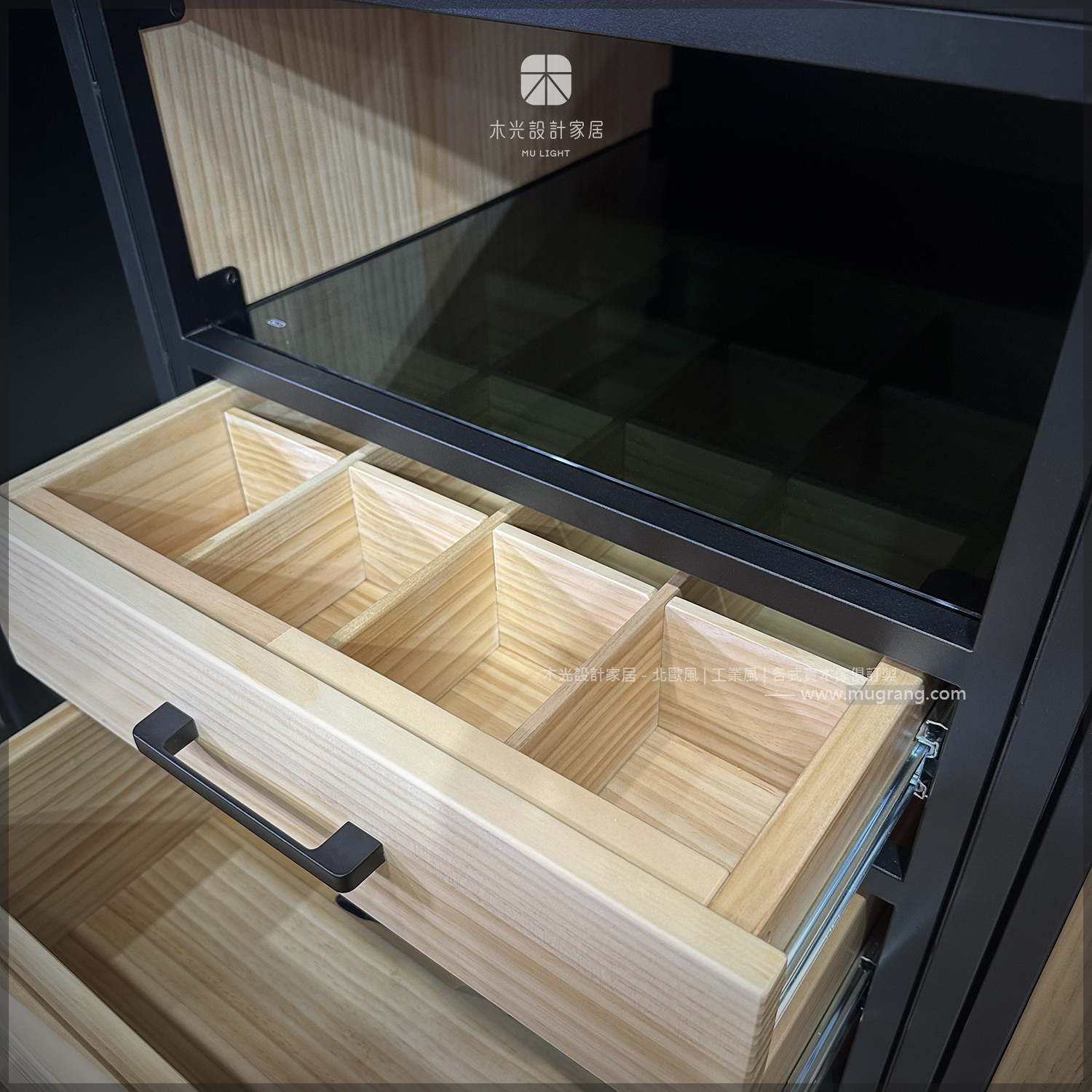 台灣製-工業風實木組合式衣櫃G+H+I|可訂製