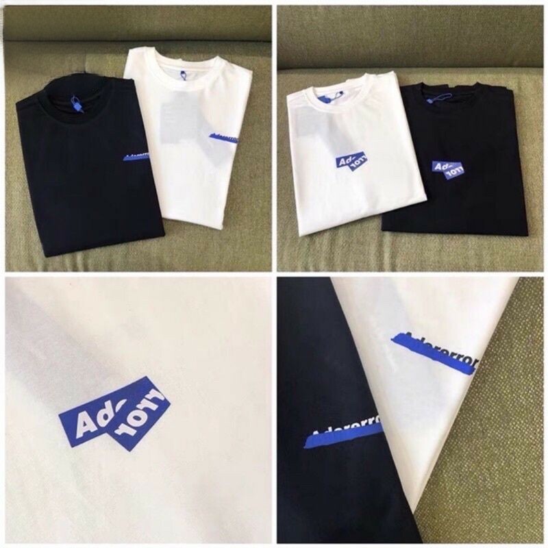 抖音超紅品牌 ADER ERROR 左胸口小字母/折疊字母短袖 T恤 短袖 短T