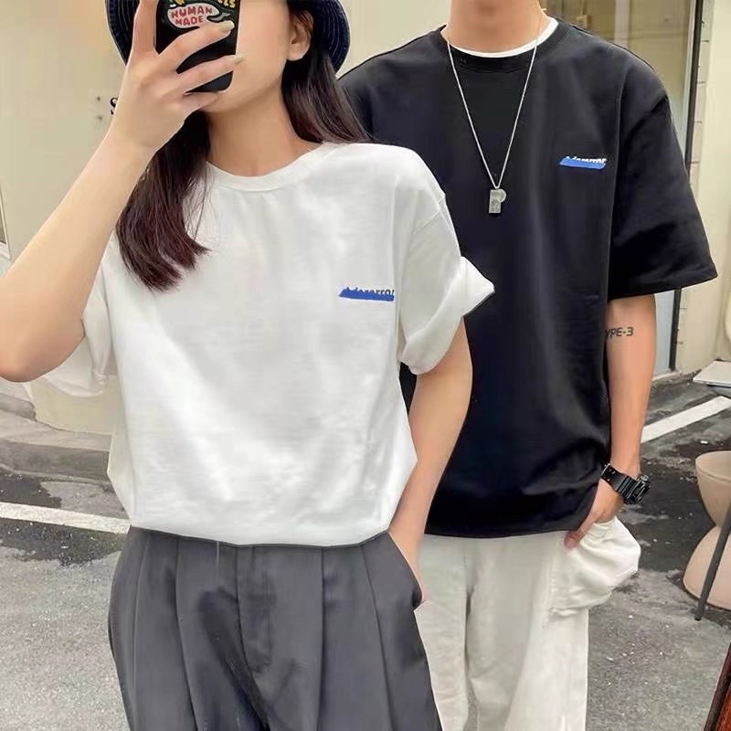 抖音超紅品牌 ADER ERROR 左胸口小字母/折疊字母短袖 T恤 短袖 短T