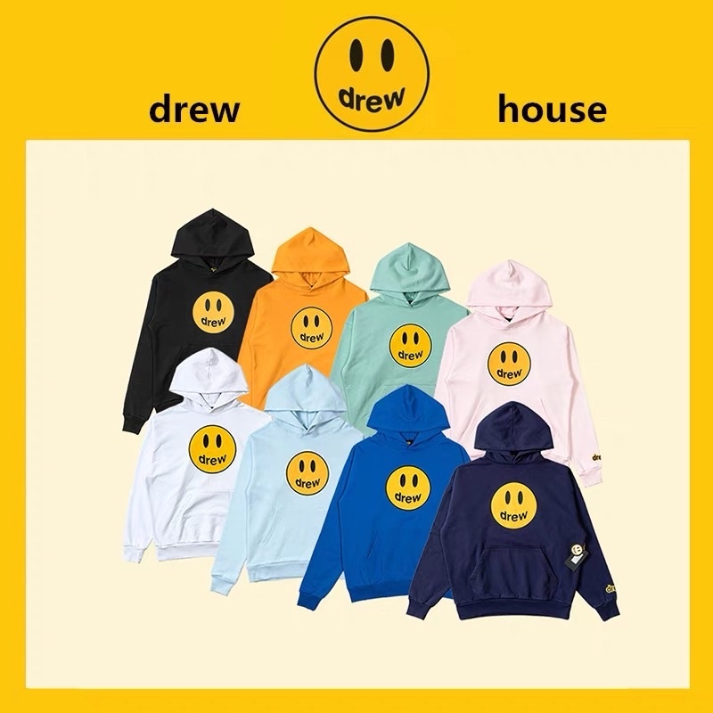 小賈Drew House Mascot tee 笑臉帽T drewhouse帽T