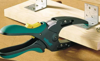 德國"WOLFCRAFT"長咀棘齒固定木工夾 70mm