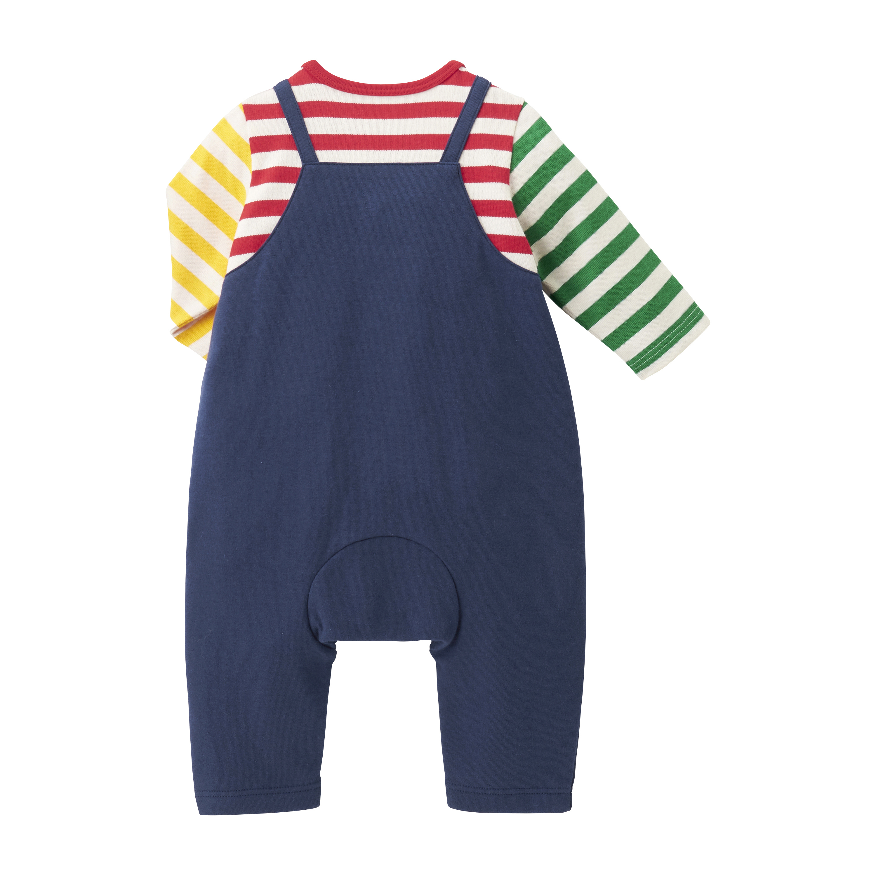 彩色條紋連體服