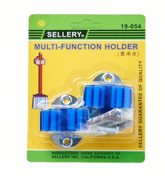 "SELLERY" 19-054 兩個裝萬用夾(夾棍用)