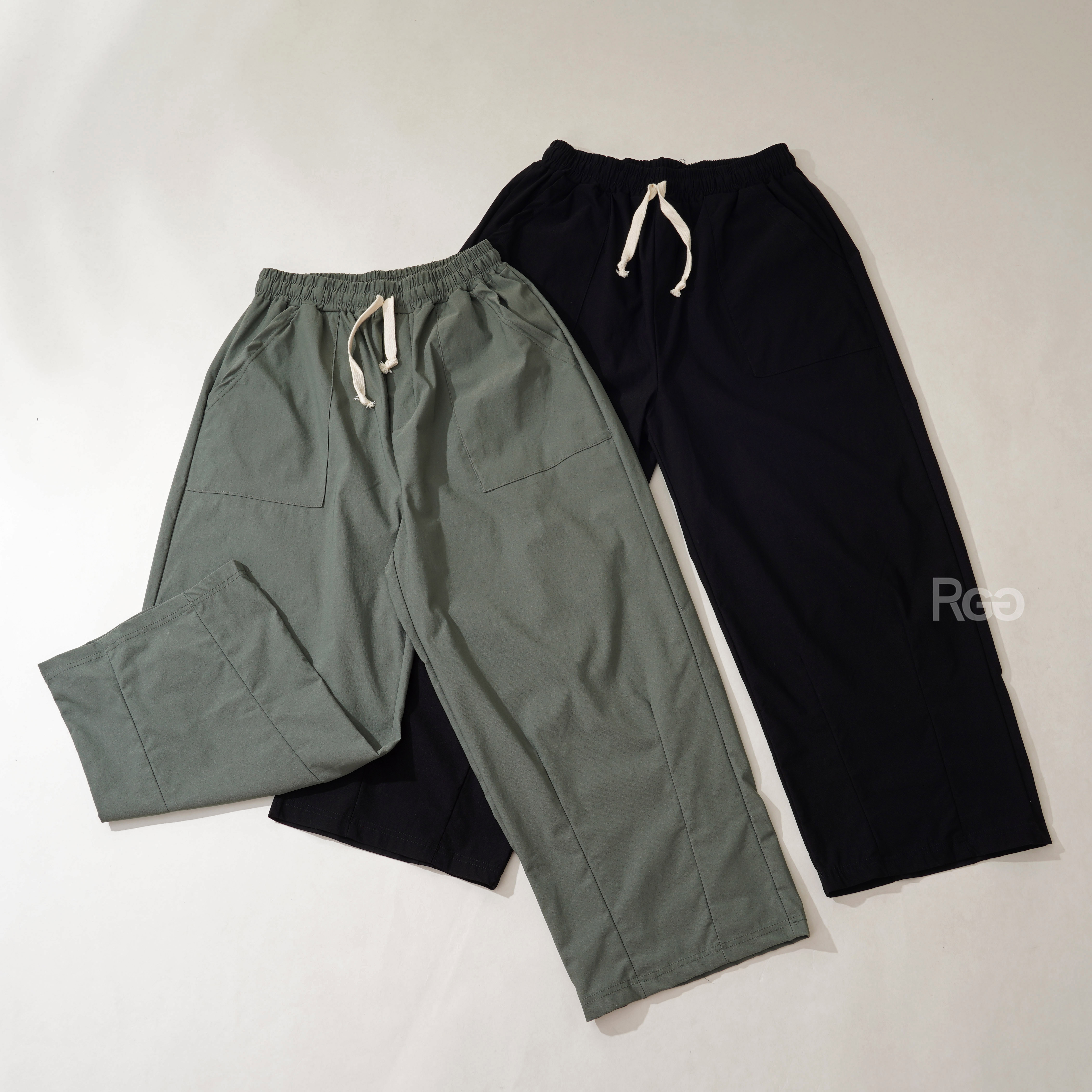 訂製款 日系超彈力涼感 寬鬆錐型褲