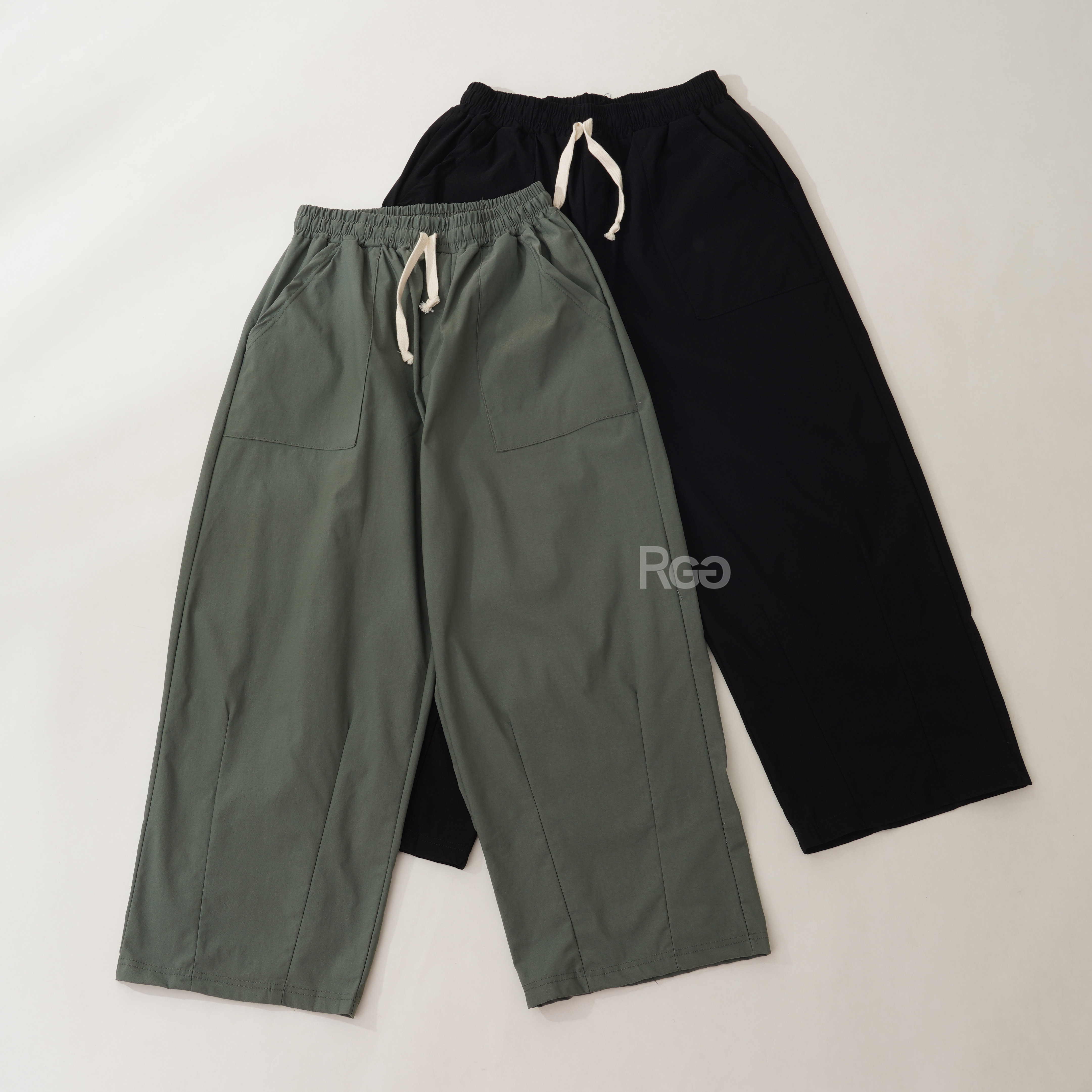 訂製款 日系超彈力涼感 寬鬆錐型褲