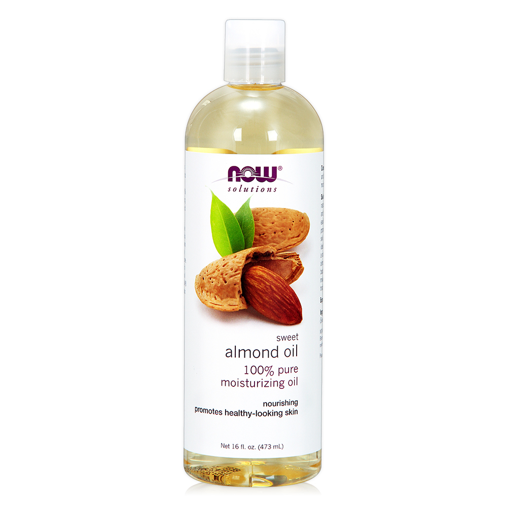 限時6折!【NOW】甜杏仁油(16oz/473 ml) Sweet Almond Oil /大容量/基底油/按摩油