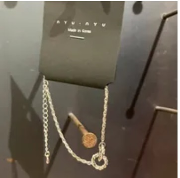 [S] NYU.NYU DOUBLE RING BRACELET,SILVER, SNN195 (SNN195)