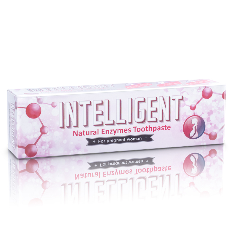 INTELLIGENT 因特力淨孕婦酵素牙膏 80g【溫和薄荷】