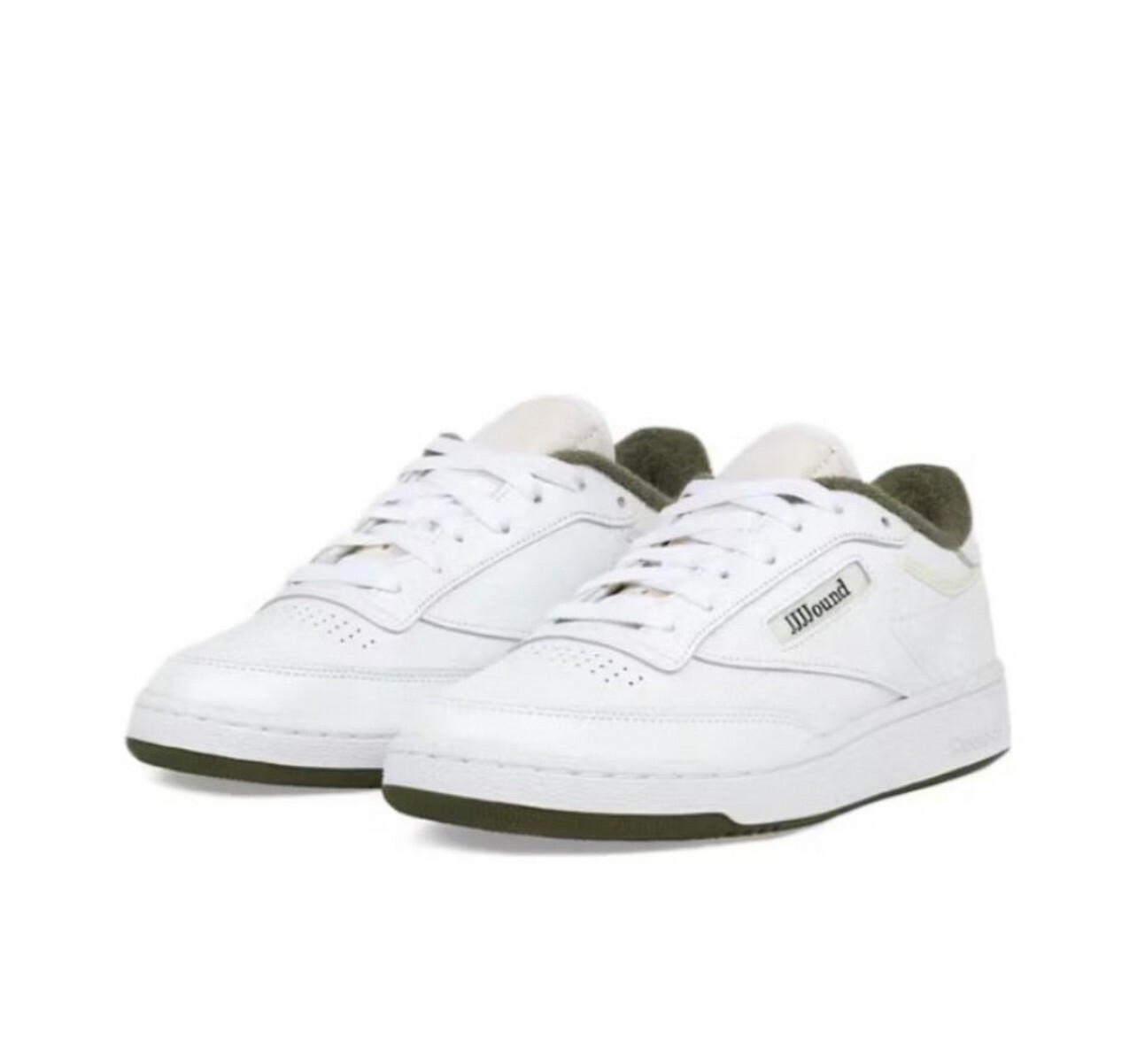 代購 Reebok x JJJJound Club C White Olive 運動 休閒鞋 白 JUL-