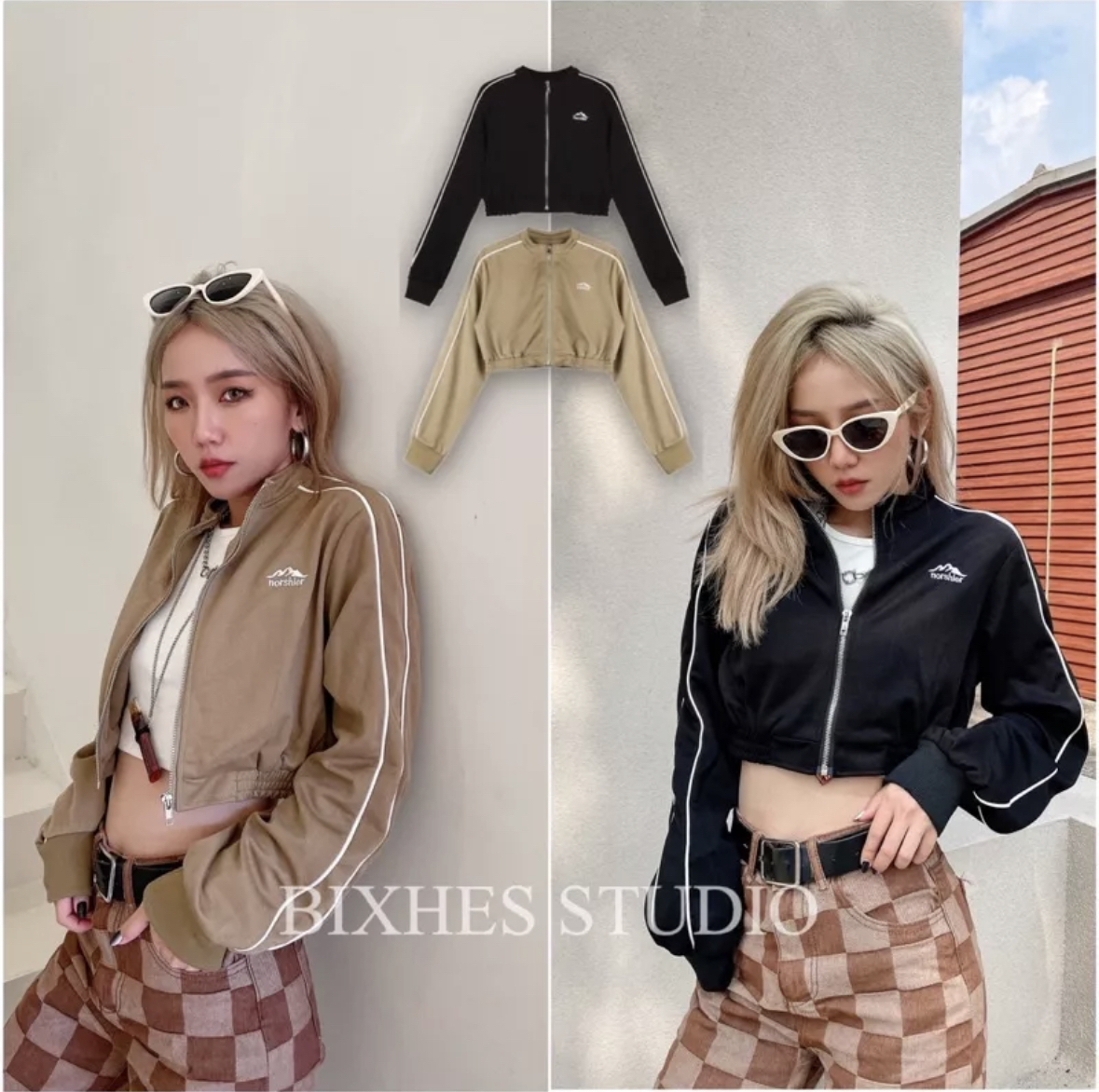 山脈短版外套(F00017)