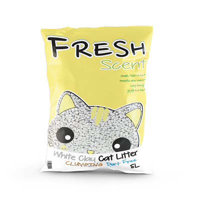 Fresh Scent 清新木粉砂 5L (檸檬味)