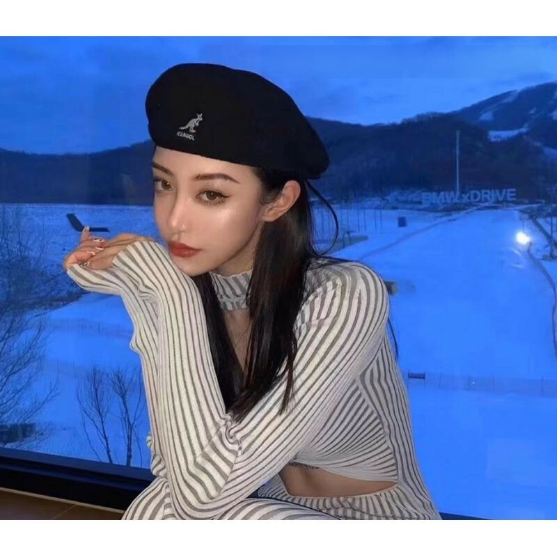 KANGOL 袋鼠 帽子 小偷帽 網眼 貝雷帽 鴨舌帽 情侶帽 毛線帽 毛帽