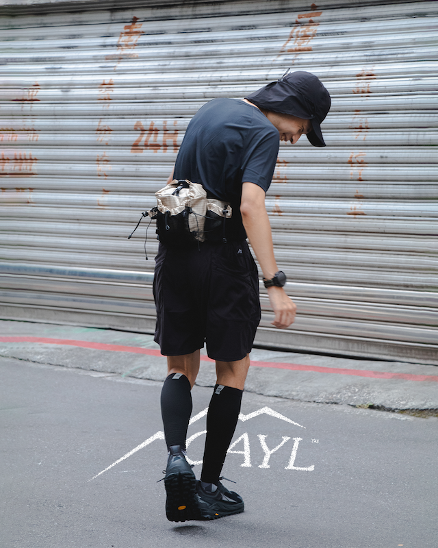 CAYL FANNY PACK B-Grid Black/黑色