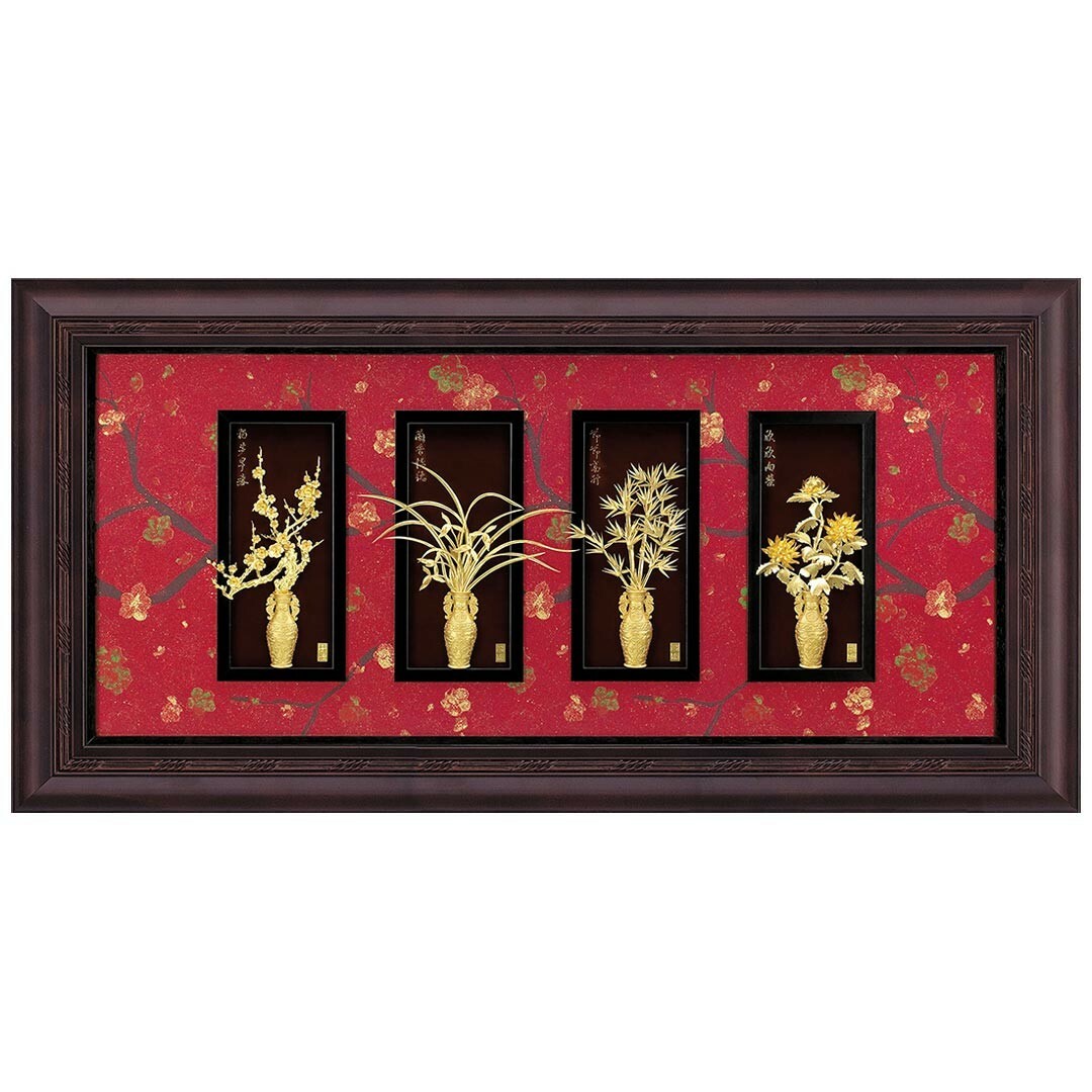 ［預購商品］古典四君子│生日禮物、開幕喬遷、升遷榮調祝賀禮品競選祝賀、當選賀禮