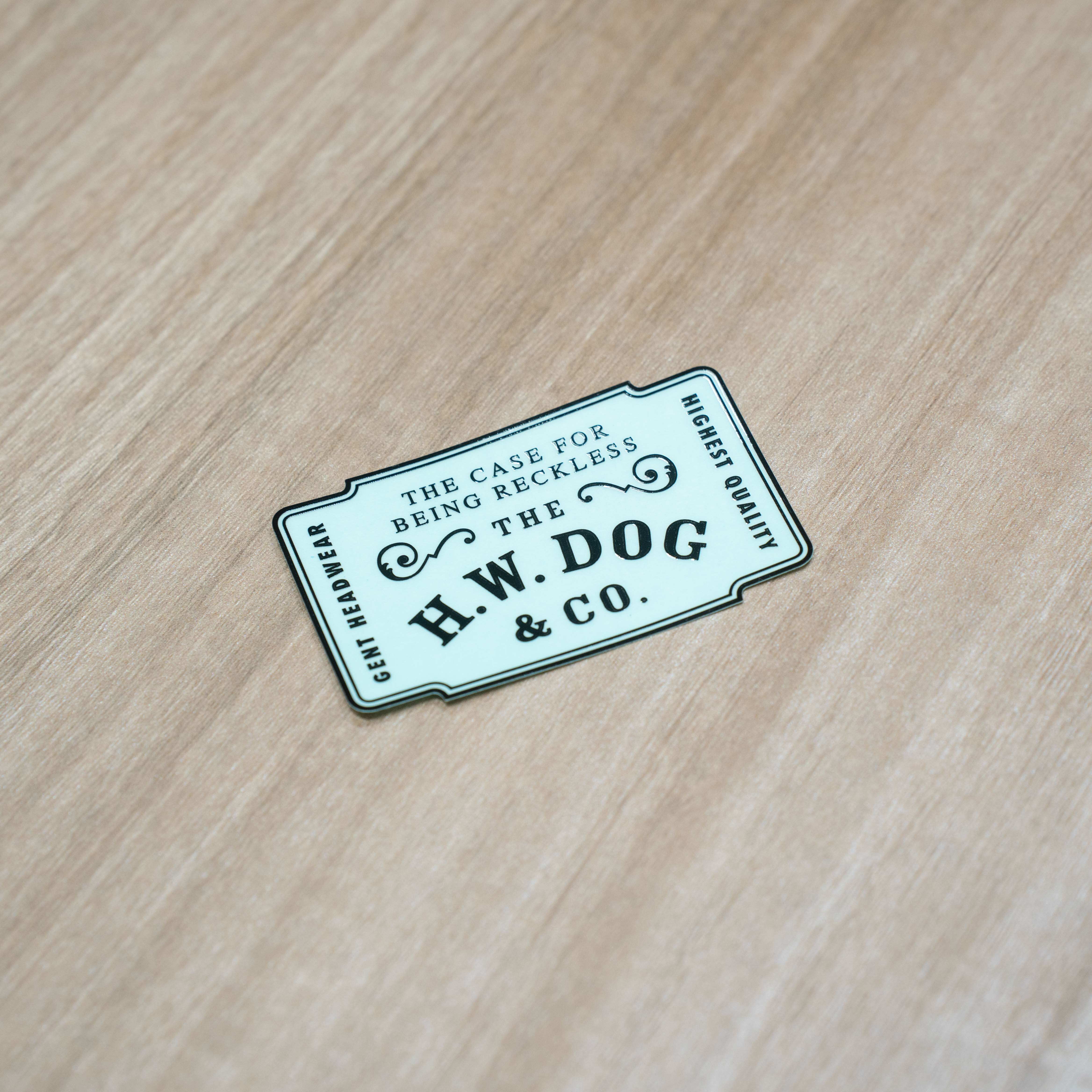 2023SS THE H.W. DOG&CO. LOGO 貼紙 現貨