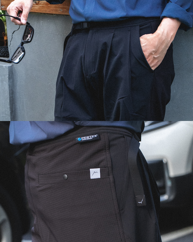 CAYL EQ HYBRID PANTS Black/黑