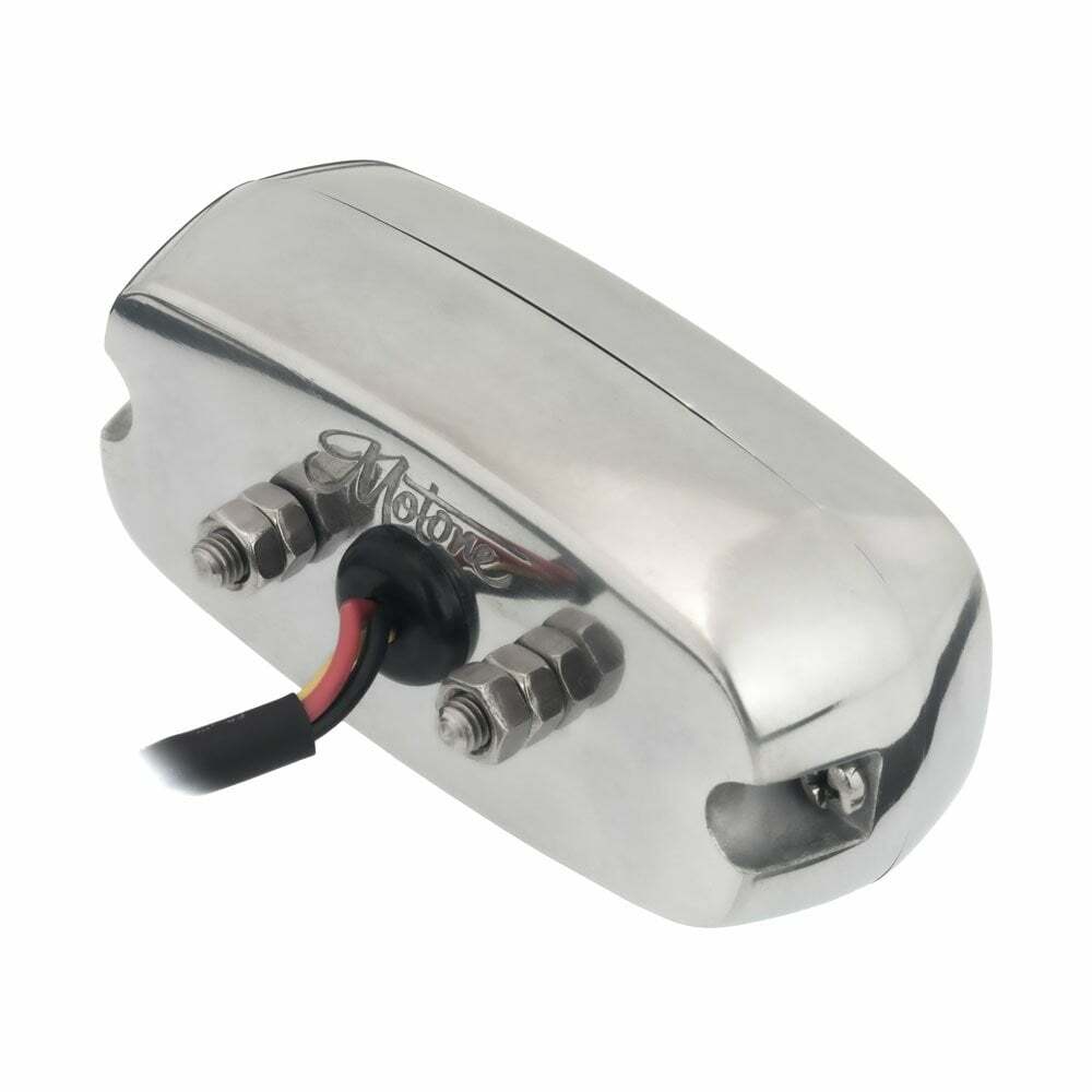 Motone LED 尾燈 長方 GORT - 拋光銀