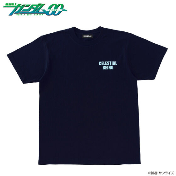 Pbandai 預訂2023/9月 機動戦士ガンダム00 マーク ベーシックライン Tシャツ ソレスタルビーイングモデル Tee