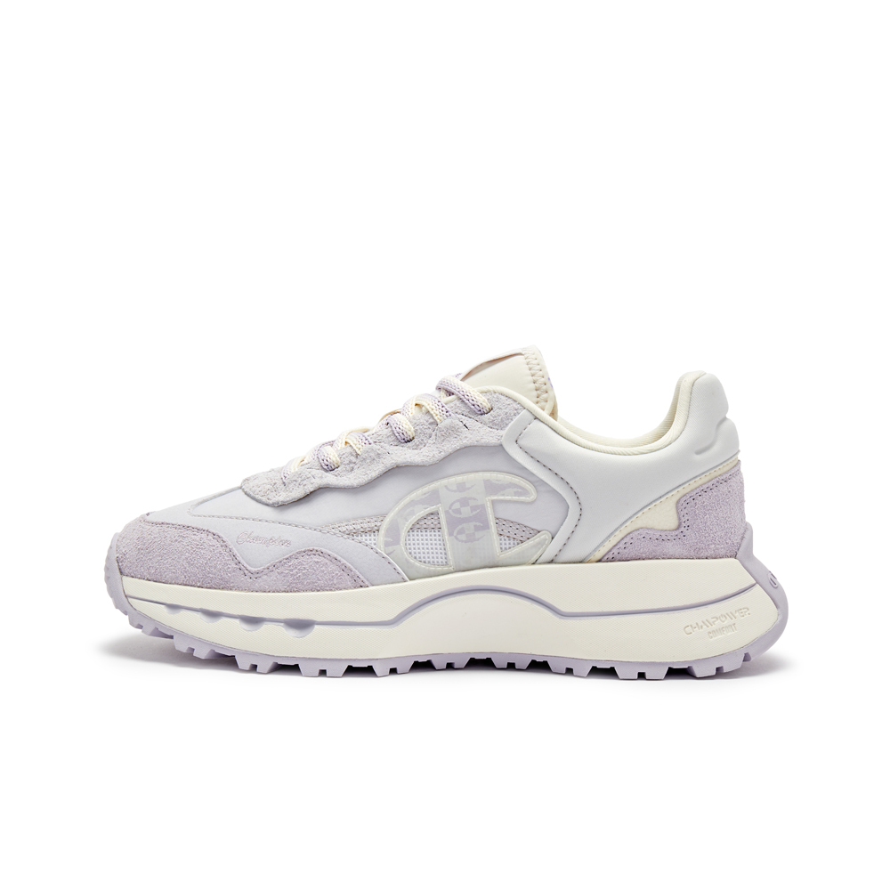 女款 -LuxRunner 1子彈慢跑鞋-淺灰x紫（U3CFCRW02R2）
