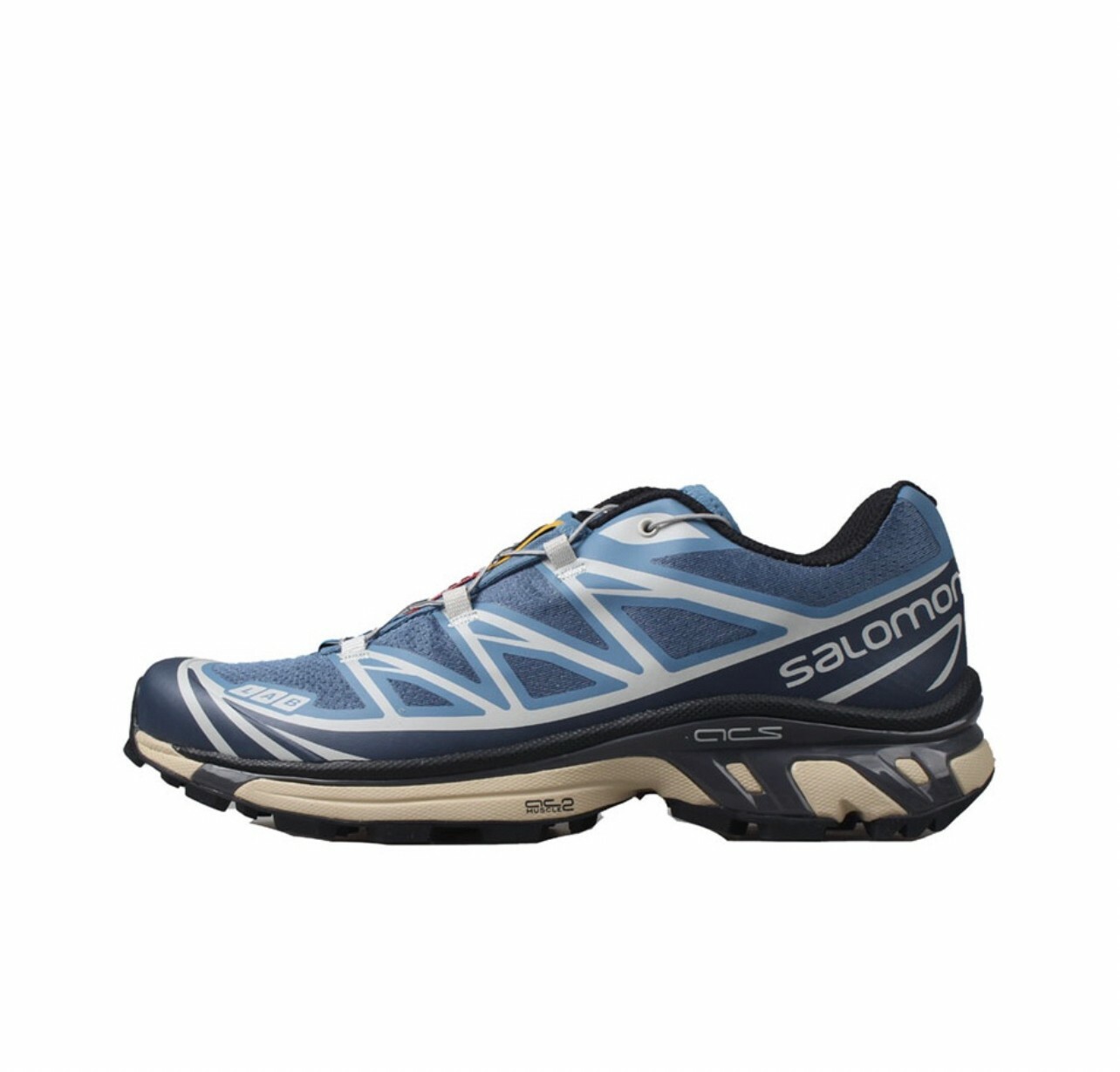 代購 Salomon XT-6 系列 潮流戶外 跑步鞋 男女同款 藍 JUL-