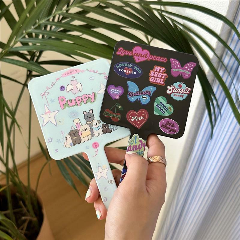 《2811》美美必備繽紛手持化妝鏡