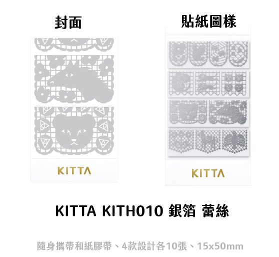 KITTA｜隨身攜帶型和紙膠帶 2023 夏季入荷 (5款)