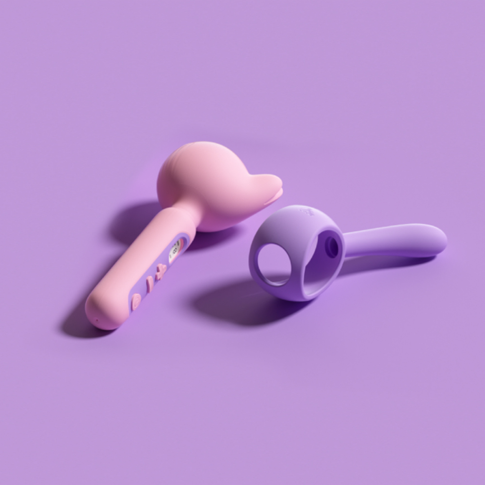 SISTALK 小怪獸 鯨嘆號 迷你震動按摩棒