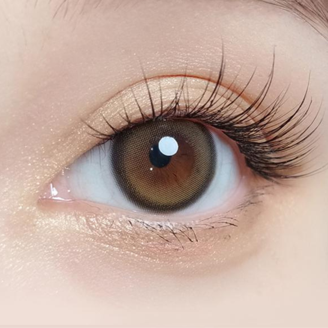 [月拋] OLOLA 1 Month Blurring Brown 月拋棄彩妝隱形眼鏡｜每盒1片