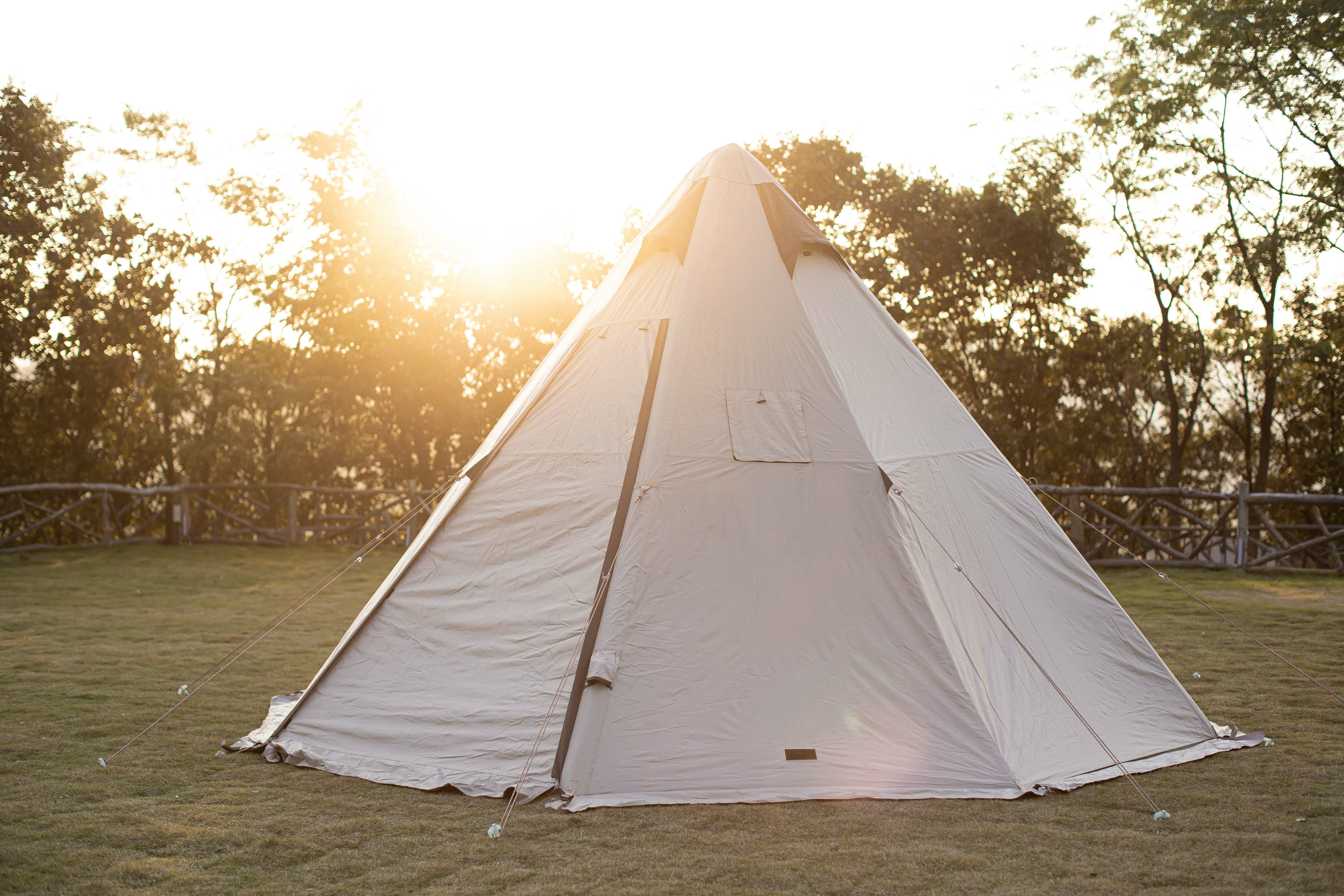 【OFFWEEK】黑膠充氣金字塔帳篷