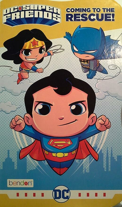 DC Super Friends Coming to The Rescue! Shaped Board Book