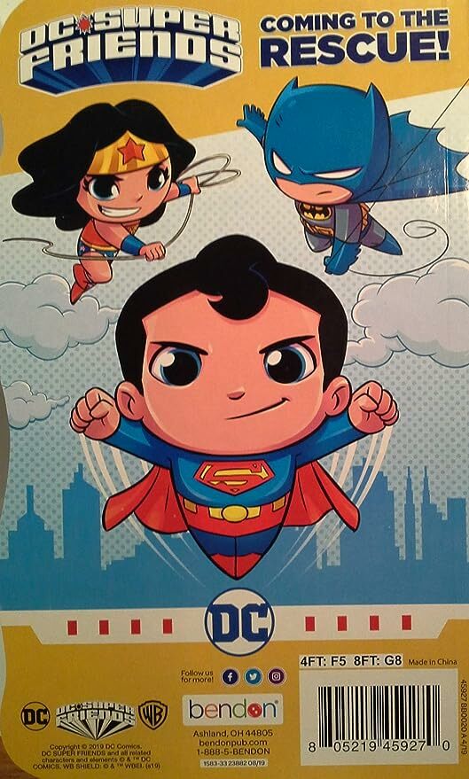 DC Super Friends Coming to The Rescue! Shaped Board Book