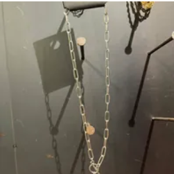 [S] NYU.NYU CLASSIC LOOP NYU NYU CHAIN,SILVER, SNN207 (SNN207)