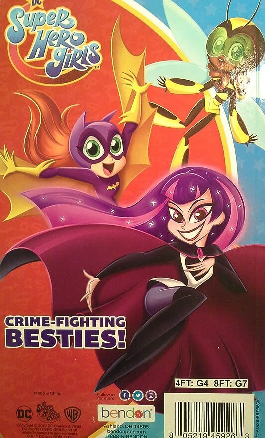 New bendon DC Super Hero Girls crime-fighting besties!