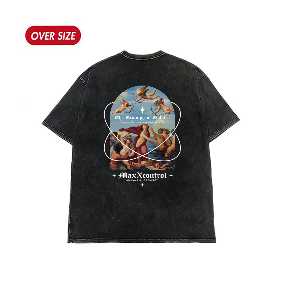 XCTRL 小天使們短T-水洗