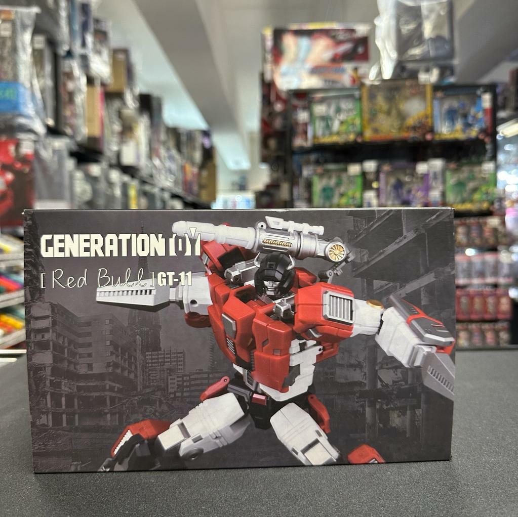 寄賣 變形金剛  Generation Toys GT-11 RedBull 紅牛