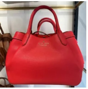 [S] KATE SPADE K8134 DUMPLING PEBBLED LEATHER LG SATCHEL,HEIRLOON T, 196021276064 (SKS700)