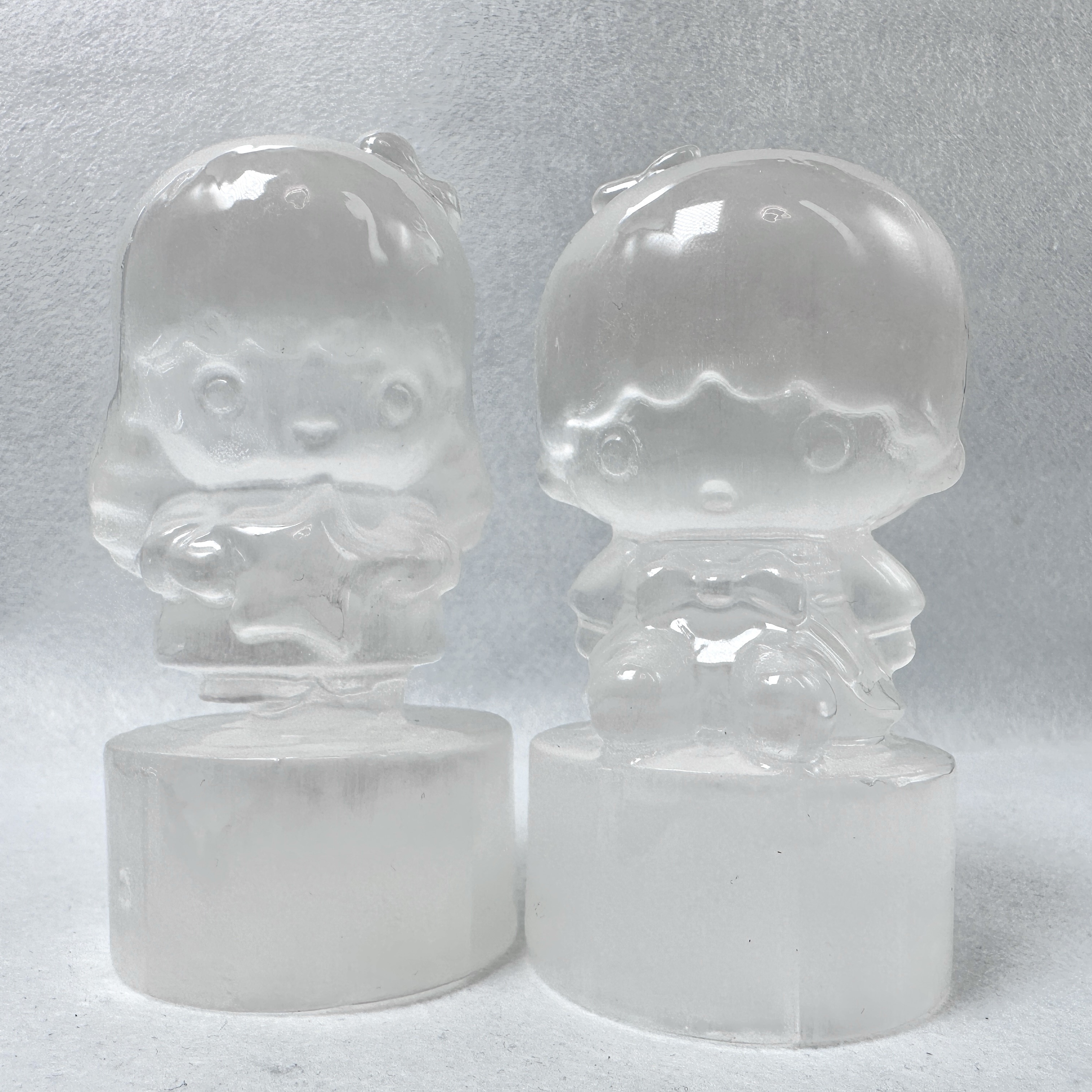 Little Twin Star 透石膏柱 (一對）