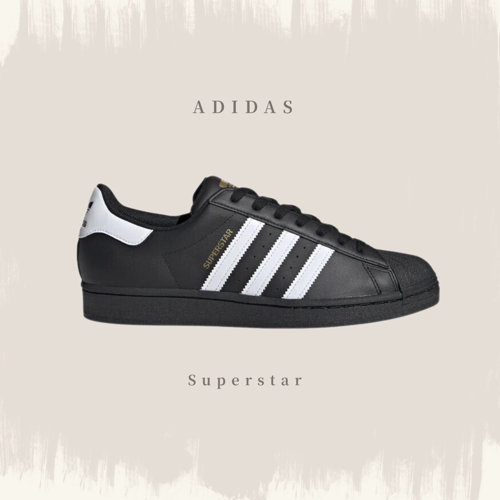 ADIDAS ORIGINALS SUPERSTAR 貝殼鞋黑白EG4959