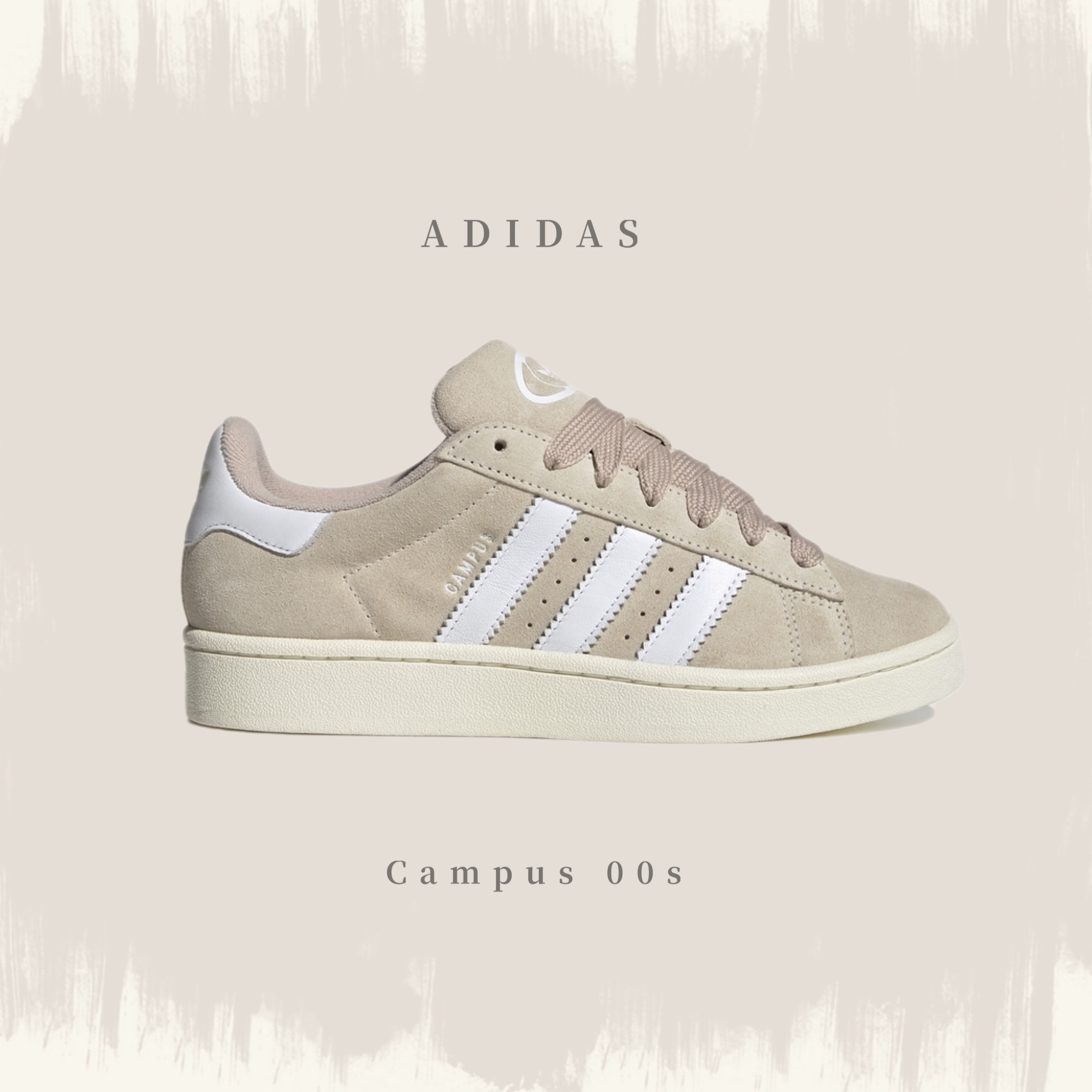 ADIDAS ORIGINALS CAMPUS 00S 奶茶麵包鞋HP2924